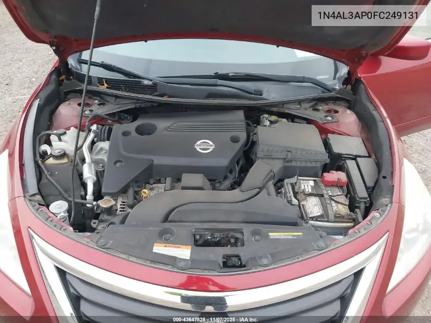 1N4AL3AP0FC249131 2015 Nissan Altima 2.5 S