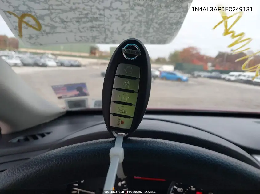 1N4AL3AP0FC249131 2015 Nissan Altima 2.5 S