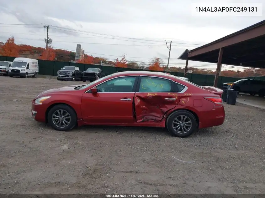 1N4AL3AP0FC249131 2015 Nissan Altima 2.5 S