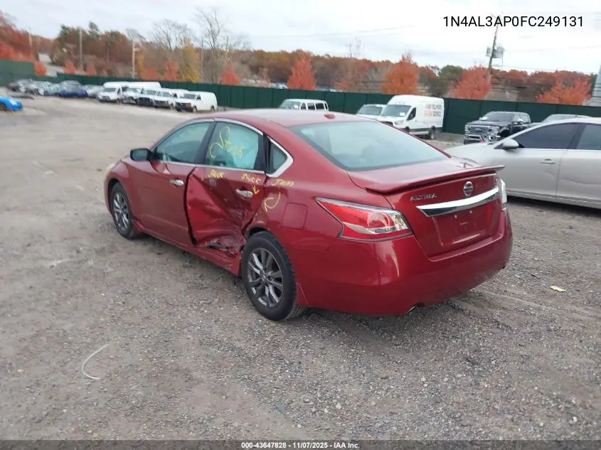 1N4AL3AP0FC249131 2015 Nissan Altima 2.5 S
