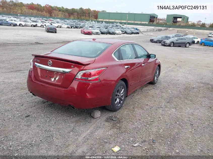 1N4AL3AP0FC249131 2015 Nissan Altima 2.5 S
