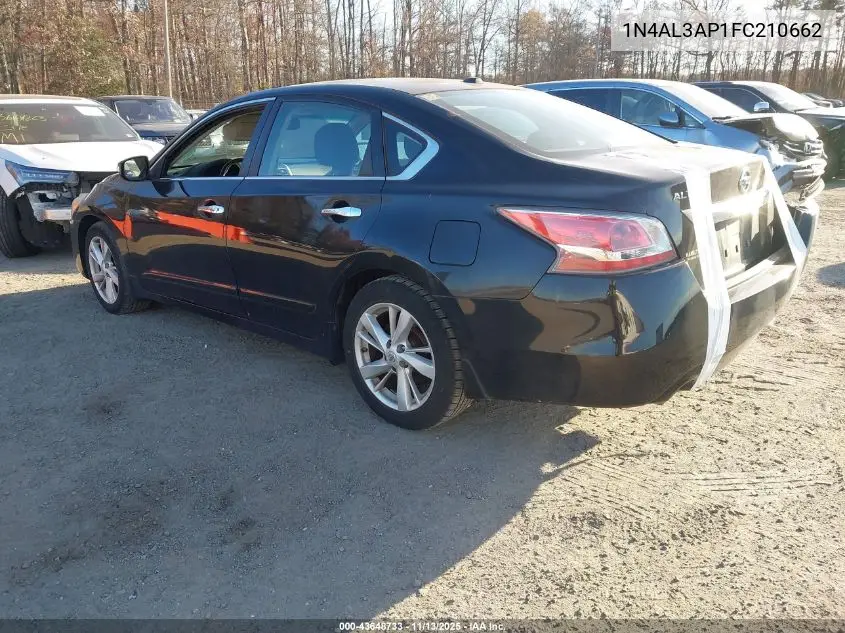 1N4AL3AP1FC210662 2015 Nissan Altima 2.5 Sv