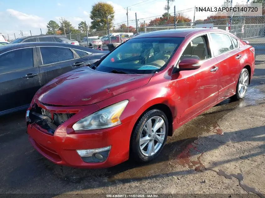 1N4AL3AP0FC140720 2015 Nissan Altima 2.5 Sv
