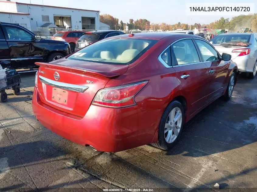 1N4AL3AP0FC140720 2015 Nissan Altima 2.5 Sv