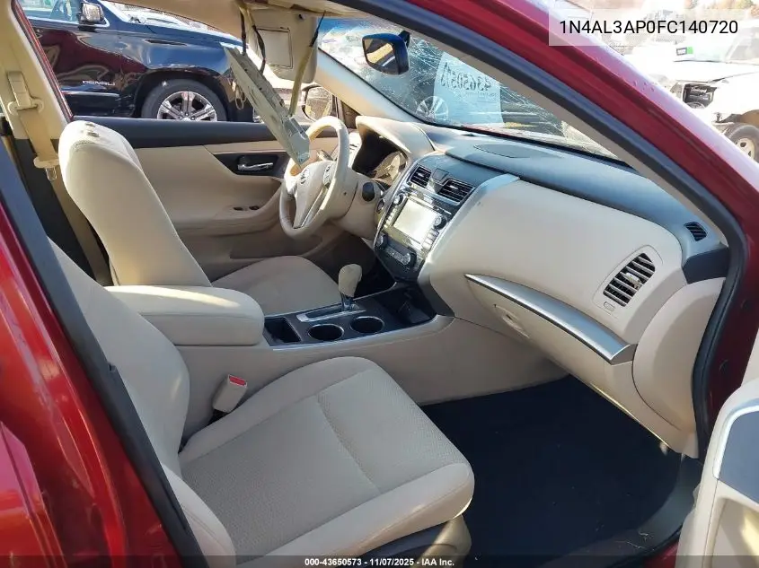 1N4AL3AP0FC140720 2015 Nissan Altima 2.5 Sv