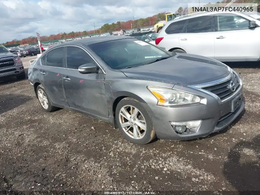 1N4AL3AP7FC440965 2015 Nissan Altima 2.5 Sv