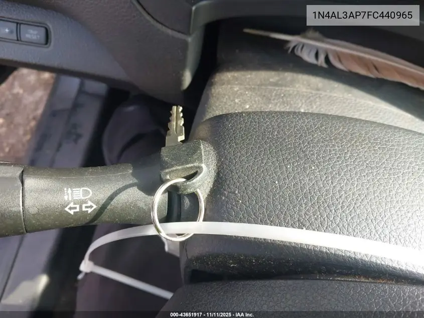 1N4AL3AP7FC440965 2015 Nissan Altima 2.5 Sv