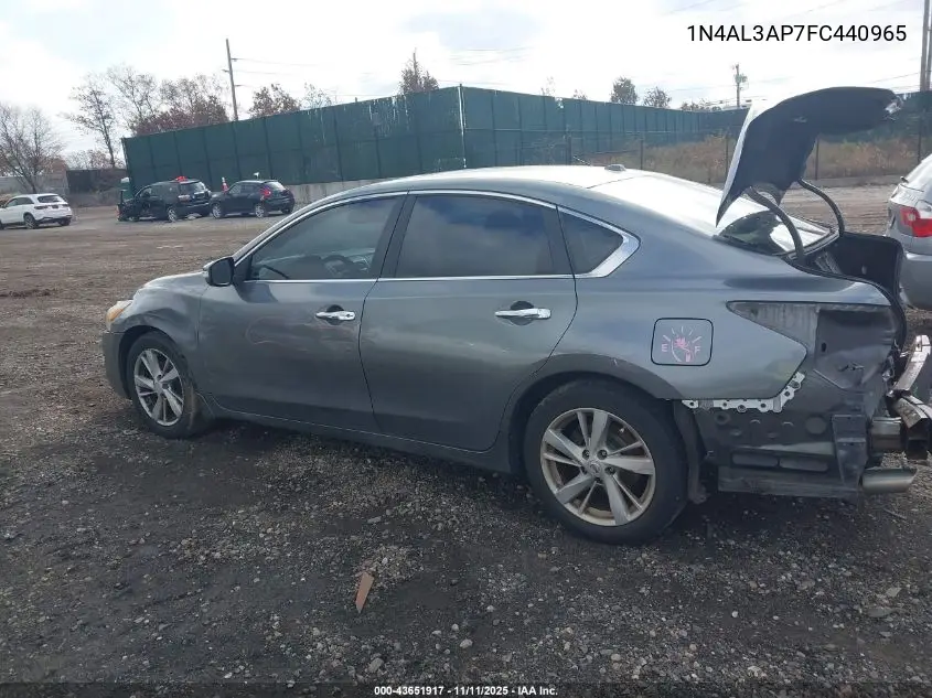 1N4AL3AP7FC440965 2015 Nissan Altima 2.5 Sv