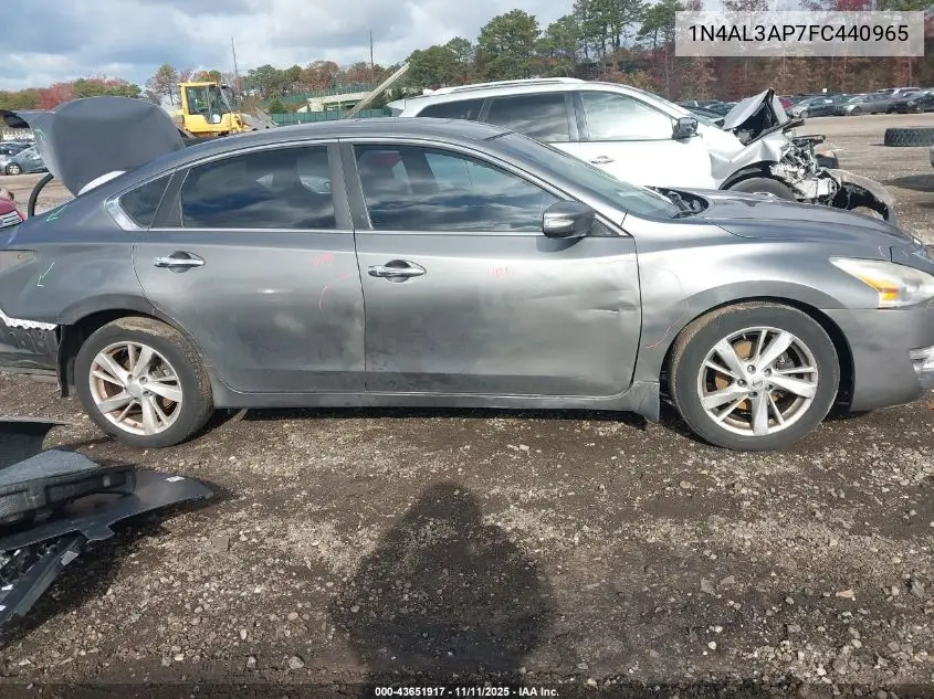 1N4AL3AP7FC440965 2015 Nissan Altima 2.5 Sv