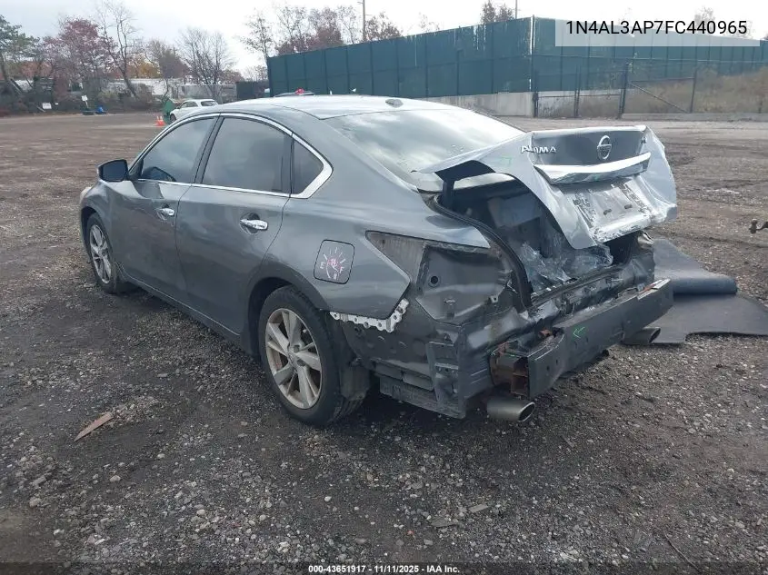 1N4AL3AP7FC440965 2015 Nissan Altima 2.5 Sv
