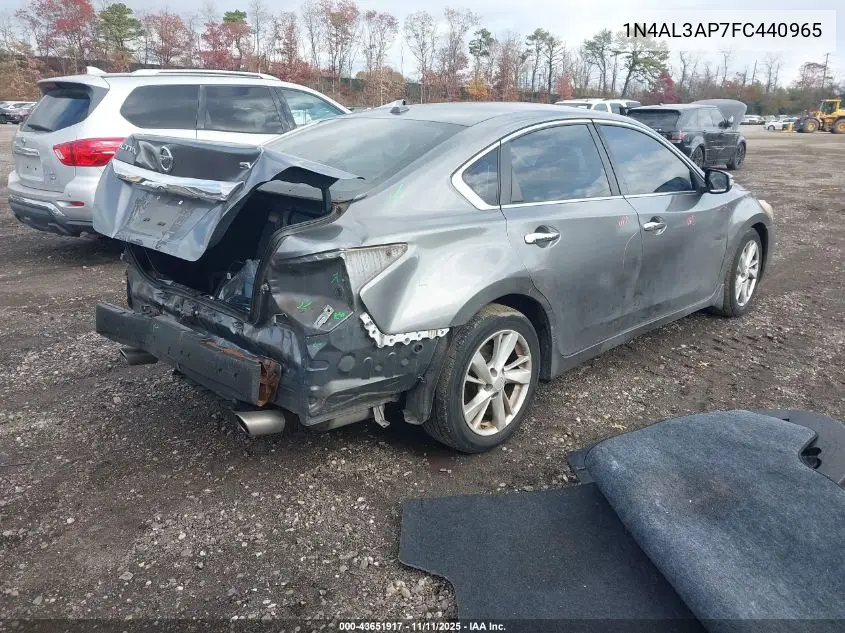 1N4AL3AP7FC440965 2015 Nissan Altima 2.5 Sv