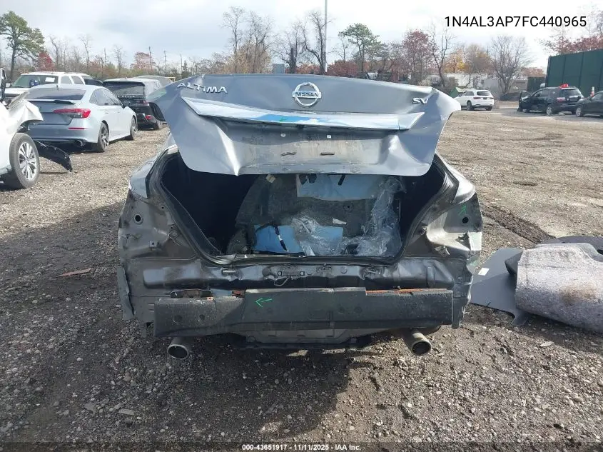 1N4AL3AP7FC440965 2015 Nissan Altima 2.5 Sv