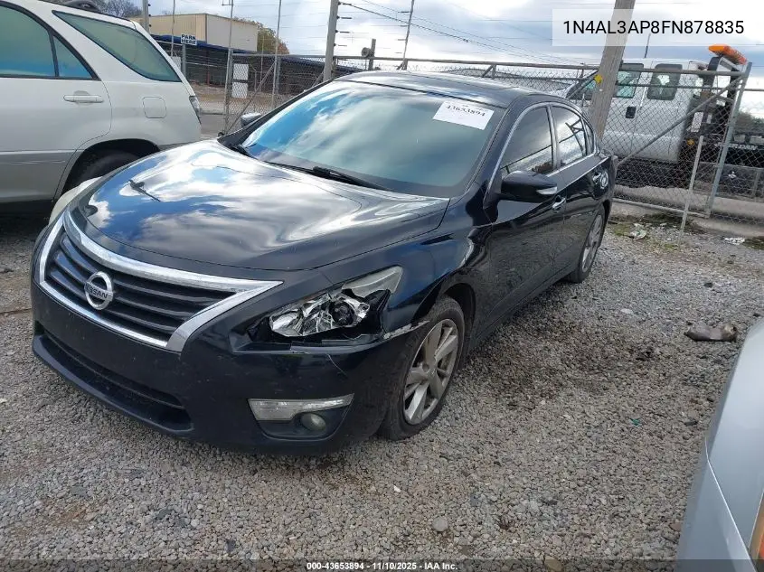 1N4AL3AP8FN878835 2015 Nissan Altima 2.5 Sl