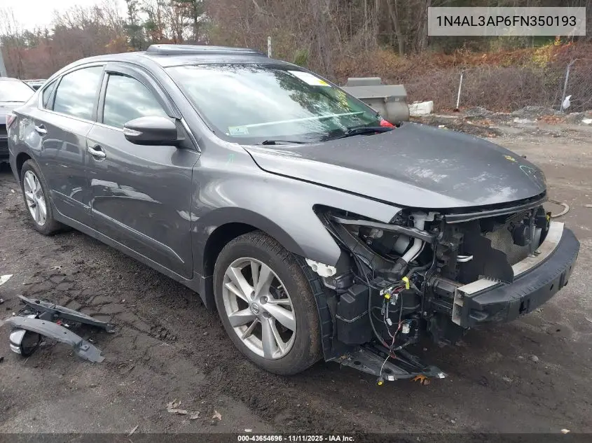1N4AL3AP6FN350193 2015 Nissan Altima 2.5 Sl