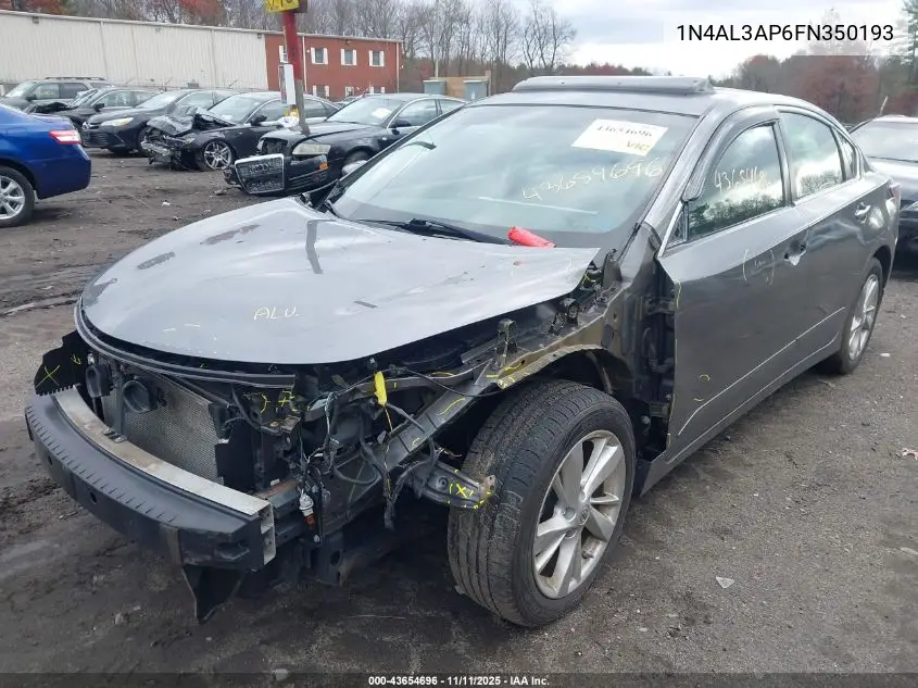 1N4AL3AP6FN350193 2015 Nissan Altima 2.5 Sl