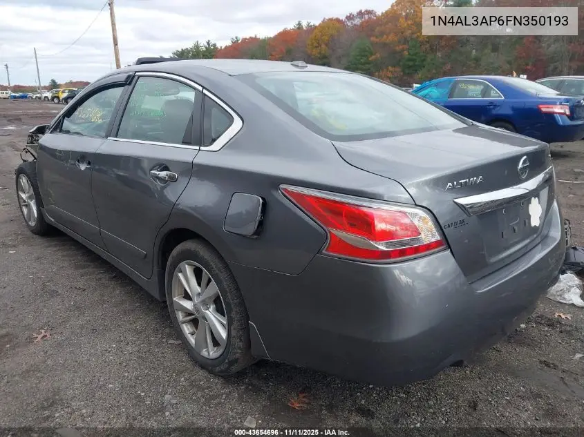 1N4AL3AP6FN350193 2015 Nissan Altima 2.5 Sl