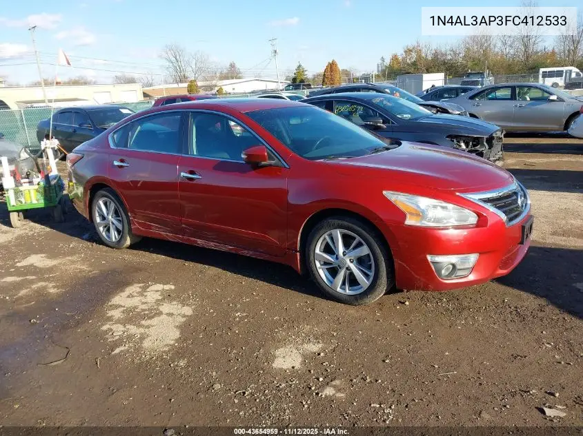 1N4AL3AP3FC412533 2015 Nissan Altima 2.5 Sv