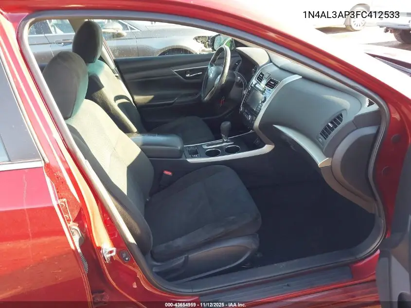 1N4AL3AP3FC412533 2015 Nissan Altima 2.5 Sv