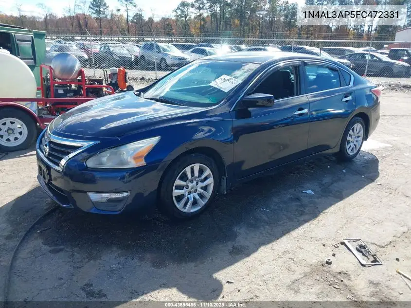 1N4AL3AP5FC472331 2015 Nissan Altima 2.5 S