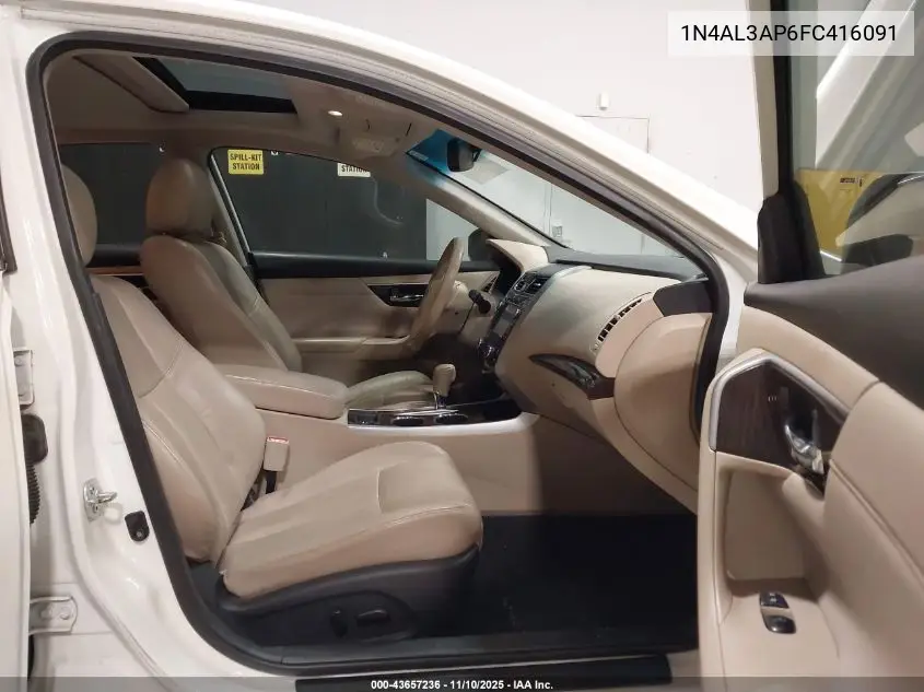 1N4AL3AP6FC416091 2015 Nissan Altima 2.5 Sl