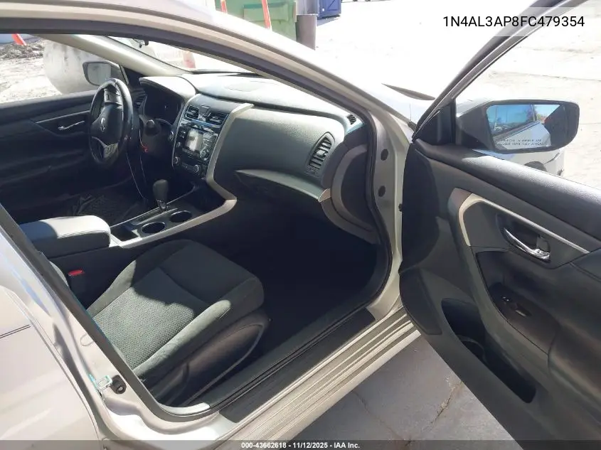 1N4AL3AP8FC479354 2015 Nissan Altima 2.5 Sv