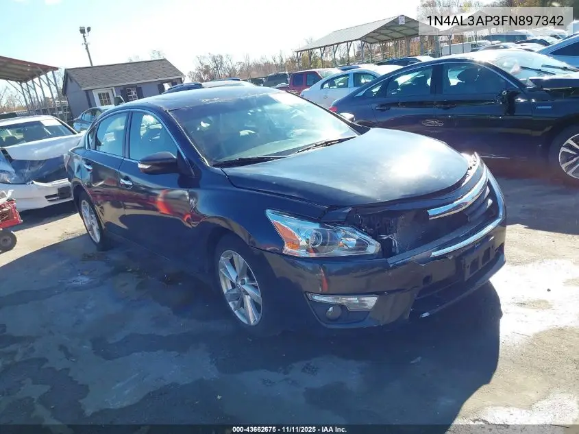 1N4AL3AP3FN897342 2015 Nissan Altima 2.5 Sl