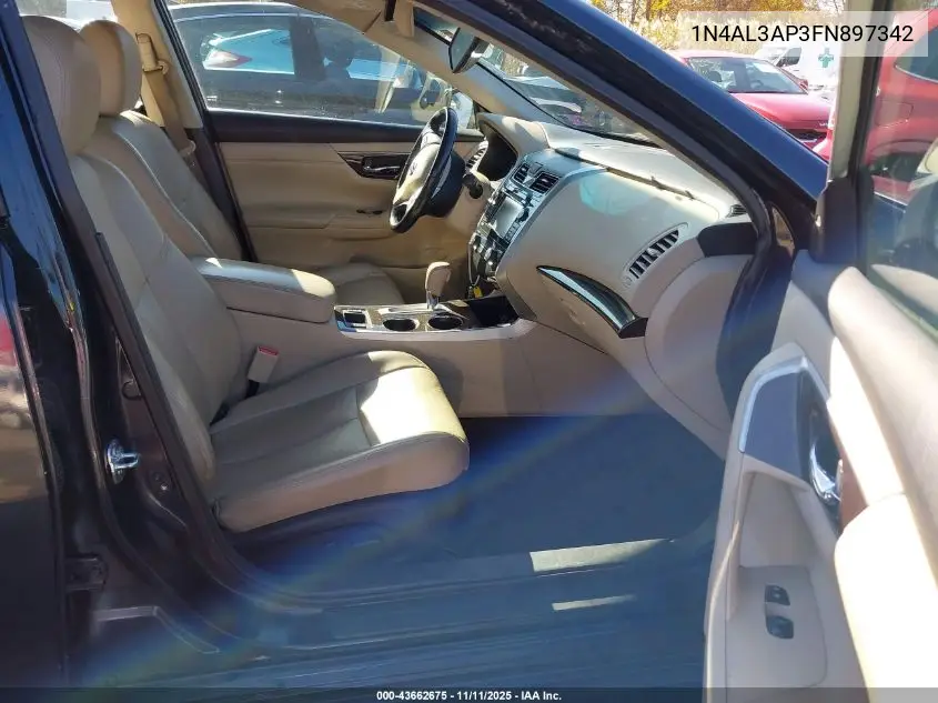 1N4AL3AP3FN897342 2015 Nissan Altima 2.5 Sl