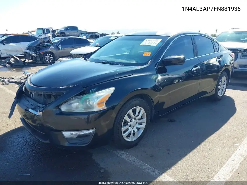 1N4AL3AP7FN881936 2015 Nissan Altima 2.5 S