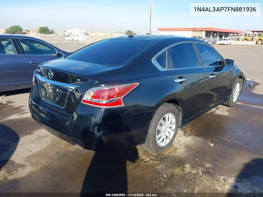 1N4AL3AP7FN881936 2015 Nissan Altima 2.5 S