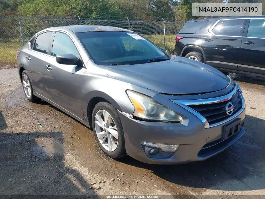 1N4AL3AP9FC414190 2015 Nissan Altima 2.5 Sv