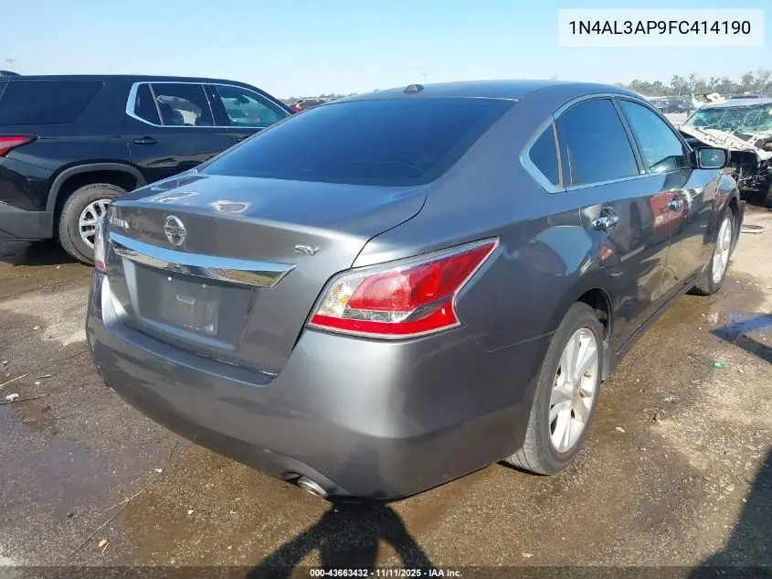 1N4AL3AP9FC414190 2015 Nissan Altima 2.5 Sv