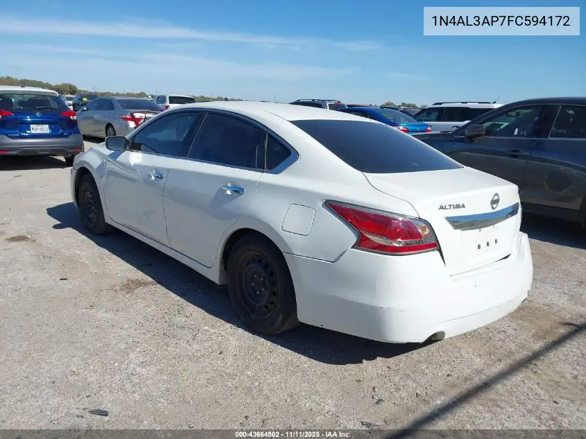 1N4AL3AP7FC594172 2015 Nissan Altima 2.5
