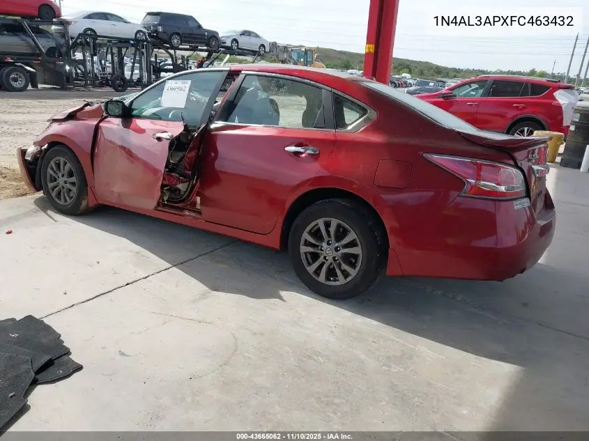 1N4AL3APXFC463432 2015 Nissan Altima 2.5 S