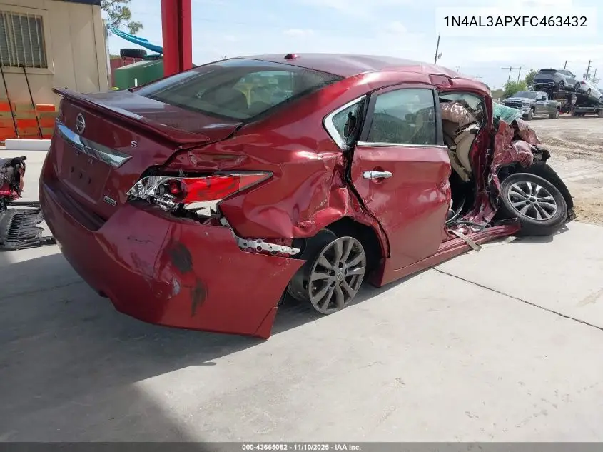 1N4AL3APXFC463432 2015 Nissan Altima 2.5 S