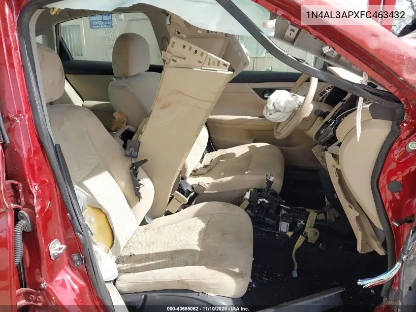1N4AL3APXFC463432 2015 Nissan Altima 2.5 S