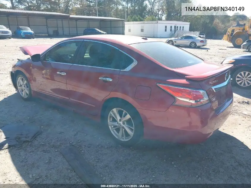 1N4AL3AP8FN340149 2015 Nissan Altima 2.5 Sl