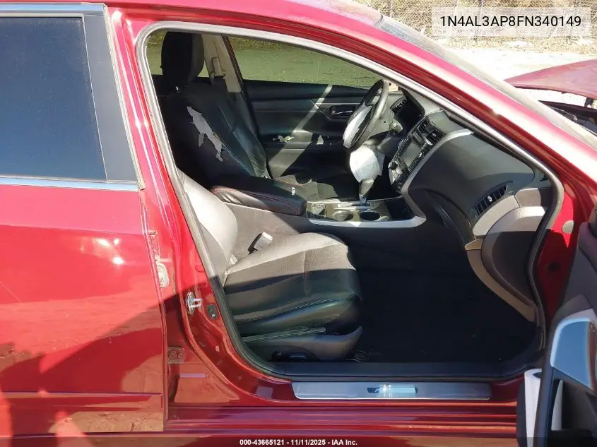1N4AL3AP8FN340149 2015 Nissan Altima 2.5 Sl