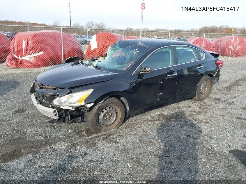 1N4AL3AP5FC415417 2015 Nissan Altima 2.5 S