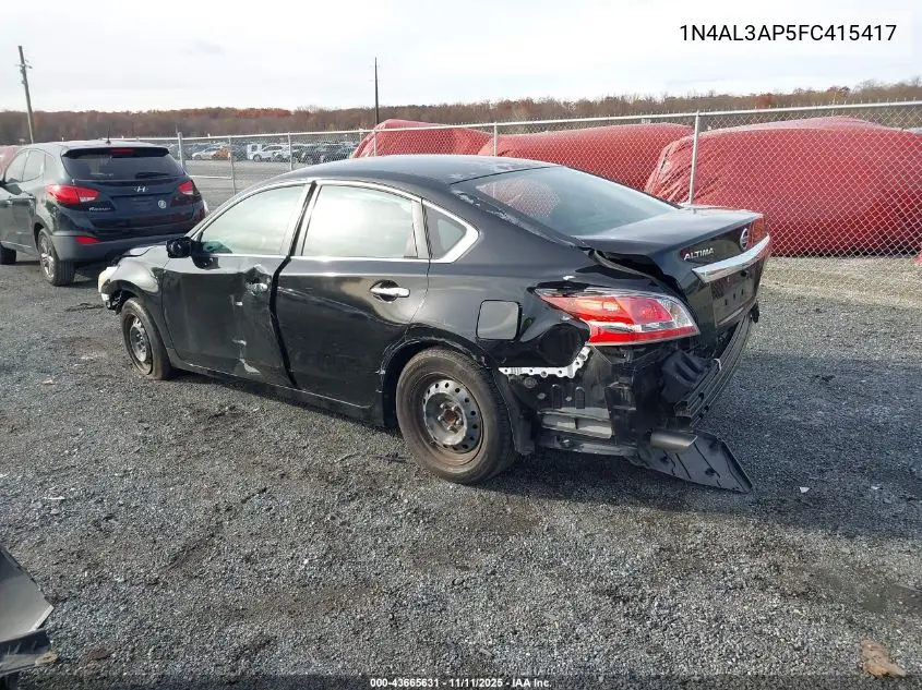 1N4AL3AP5FC415417 2015 Nissan Altima 2.5 S