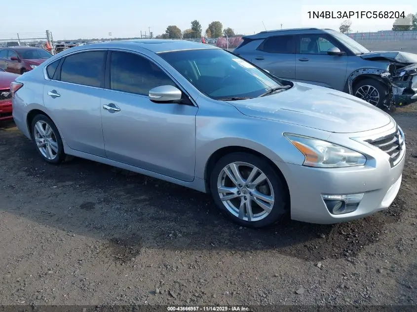 1N4BL3AP1FC568204 2015 Nissan Altima 3.5 S/3.5 Sl/3.5 Sv