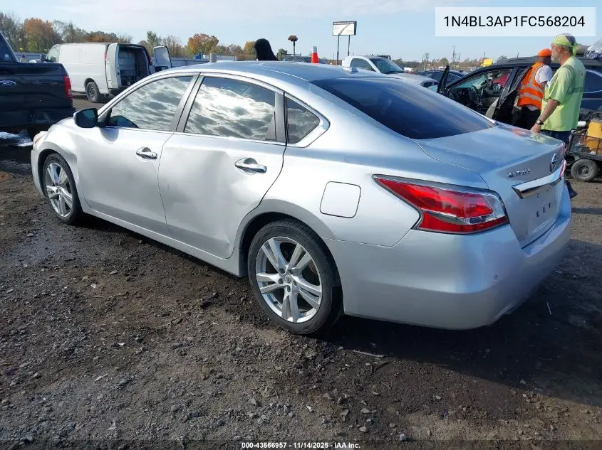 1N4BL3AP1FC568204 2015 Nissan Altima 3.5 S/3.5 Sl/3.5 Sv