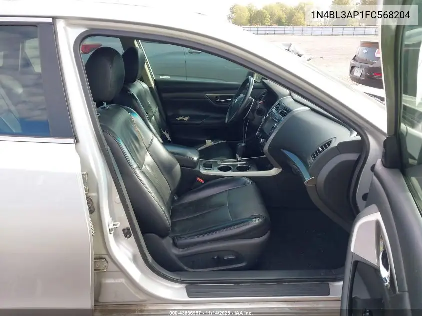 1N4BL3AP1FC568204 2015 Nissan Altima 3.5 S/3.5 Sl/3.5 Sv
