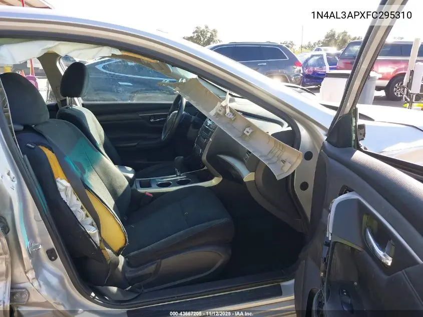 1N4AL3APXFC295310 2015 Nissan Altima 2.5/2.5 S/2.5 Sl/2.5 Sv