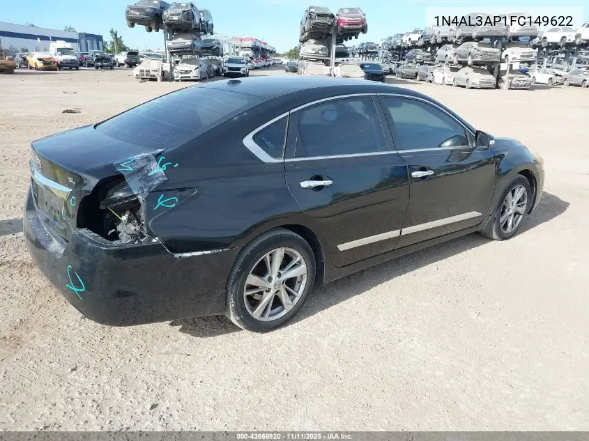 1N4AL3AP1FC149622 2015 Nissan Altima 2.5 Sl