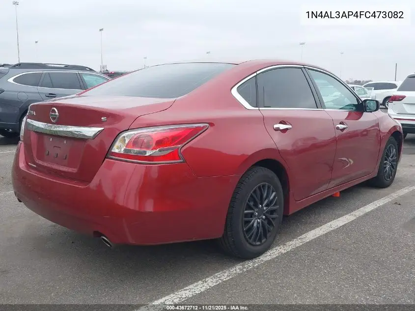 1N4AL3AP4FC473082 2015 Nissan Altima 2.5/2.5 S/2.5 Sl/2.5 Sv