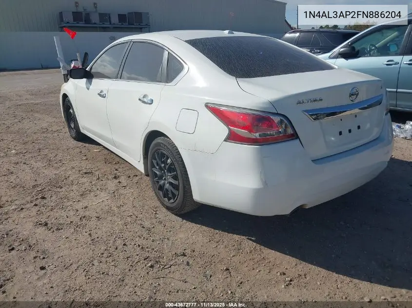 1N4AL3AP2FN886204 2015 Nissan Altima 2.5/2.5 S/2.5 Sl/2.5 Sv
