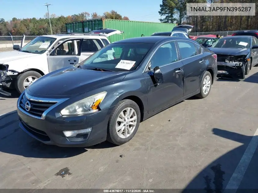 1N4AL3AP9FN395287 2015 Nissan Altima 2.5 S