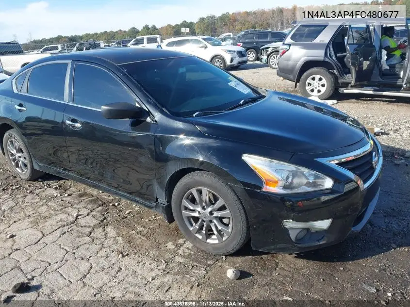 1N4AL3AP4FC480677 2015 Nissan Altima 2.5 S