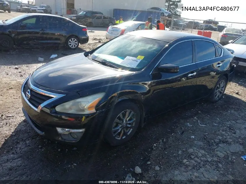 1N4AL3AP4FC480677 2015 Nissan Altima 2.5 S