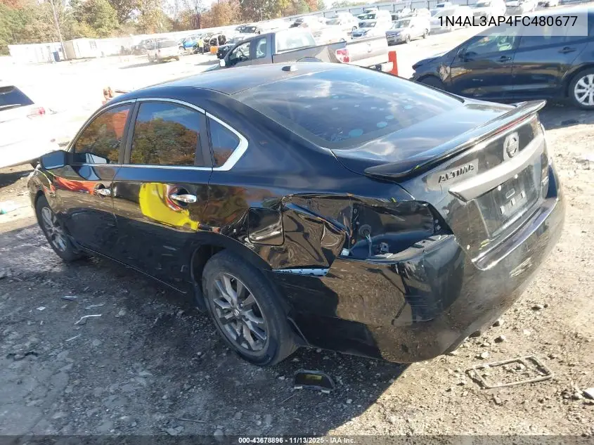1N4AL3AP4FC480677 2015 Nissan Altima 2.5 S